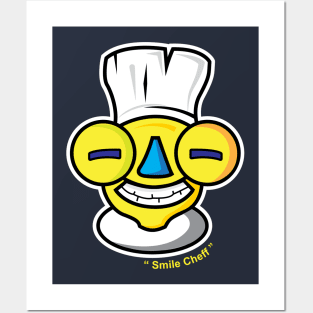 smile cheff Posters and Art